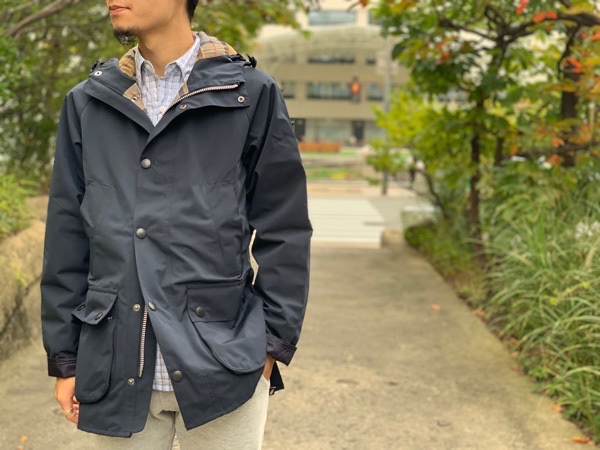 BARBOUR (バブアー) HOODED BEDALE SL 2LAYER フーデッドビデイル SL 2 ...