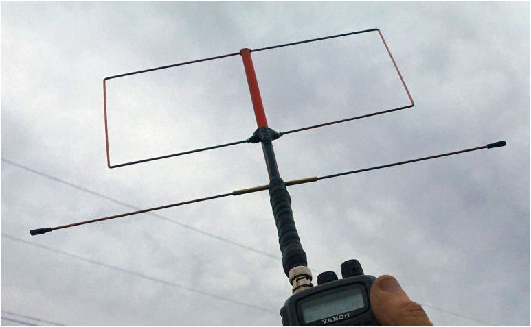 八木アンテナ(ループ給電・LFY) - アマチュア無線用アンテナの自作