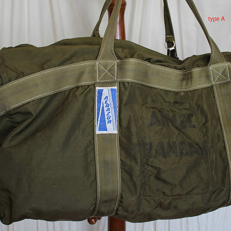 めちゃかっこええバッグ。Vintage / French pilot kit bag 1980～1990s 