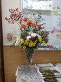１月１日廊下のお花