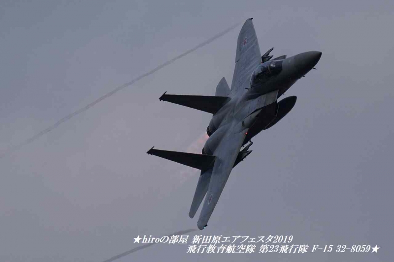 hiroの部屋 新田原エアフェスタ2019 飛行教育航空隊 第23飛行隊 F-15