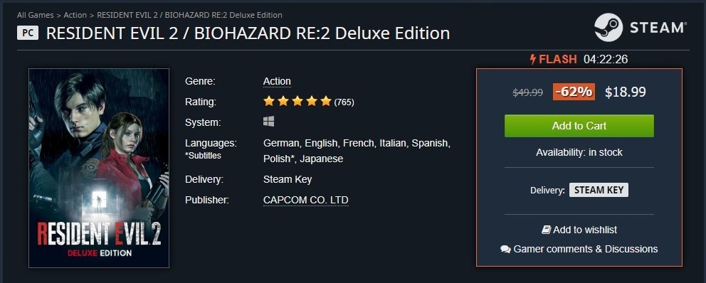BIOHAZARD RE2 Deluxe Edition_01